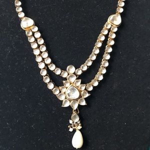 Traditional Indian Kundan necklace